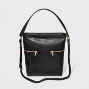 Zipper Hobbo Handbag